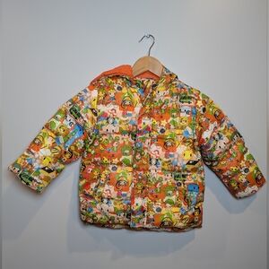 Lesportsac + AR Anny & Rock Youth XL Tokidoki Save The Planet Print Down Coat